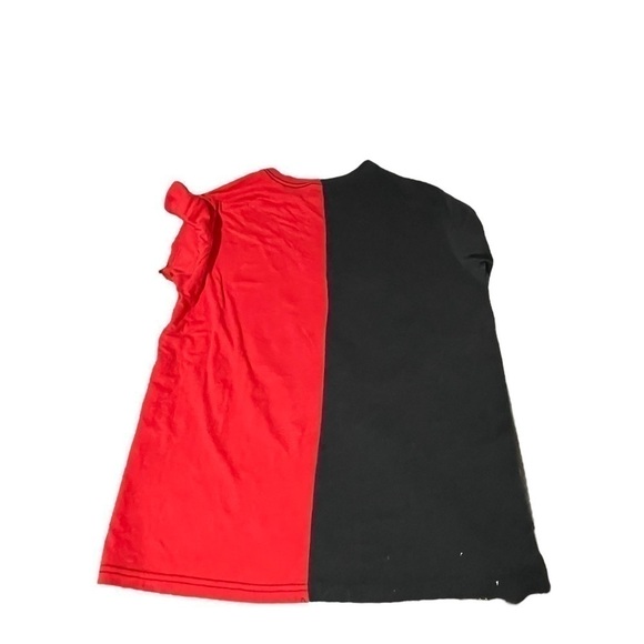 TORONTO Raptors Basketball Graphic T-Shirt Two Tone Red/Black - Size Medium - Picture 4 of 7